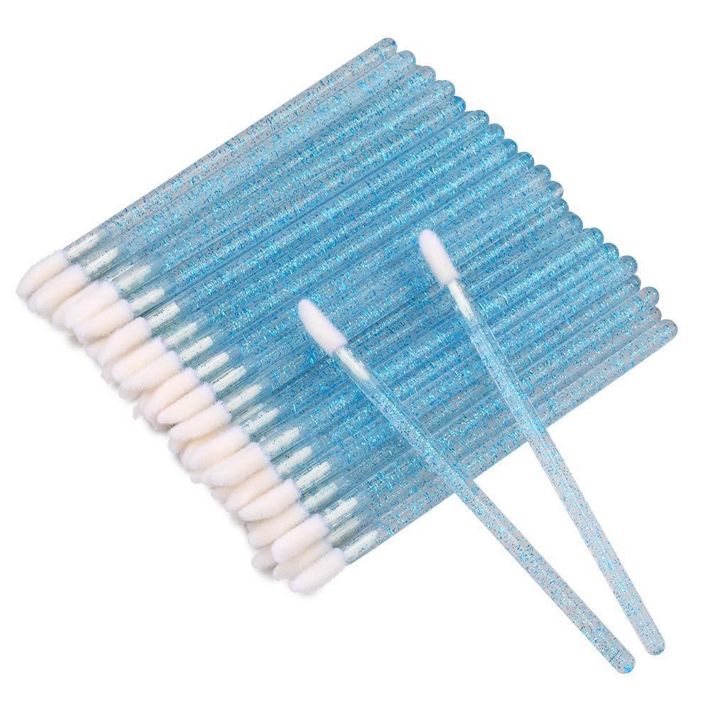 Lipbrush (50unids) - Glitter Blue1