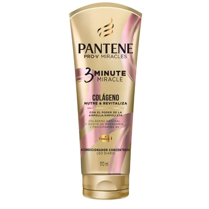 Acondicionador 3 Minutos Colágeno 170ml. Pantene