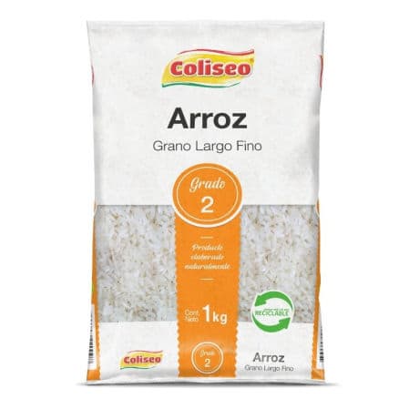 ARROZ G2 LARGO 1KG COLISEO MANGAx10