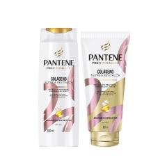 Pack Shampoo + Acondicionador Sin Sal Colágeno. Pantene