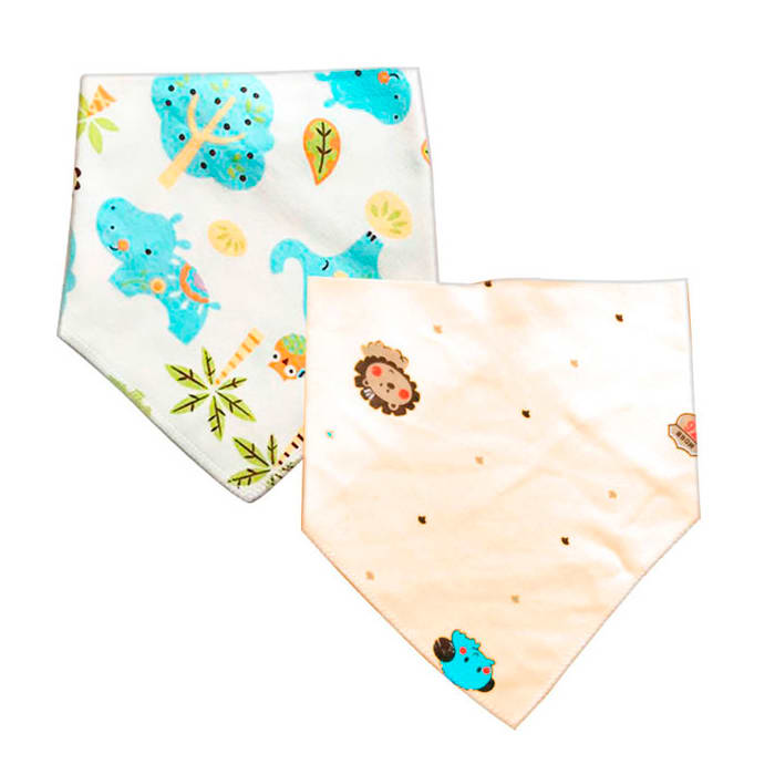 Pack Babero Triangular Niña