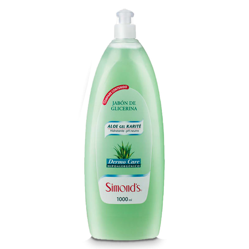 Jabón Líquido Aloe Karité 1 Lt. Simond's