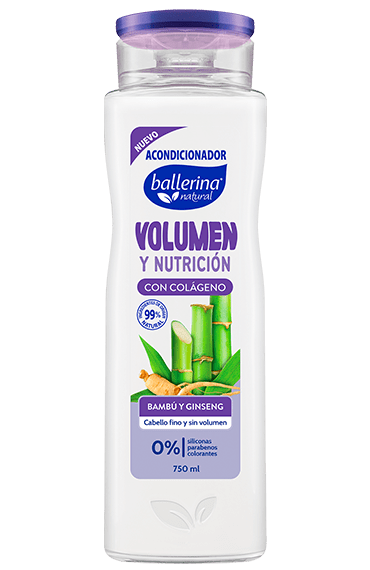Acondicionador Bambú y Ginseng 750ml. Ballerina