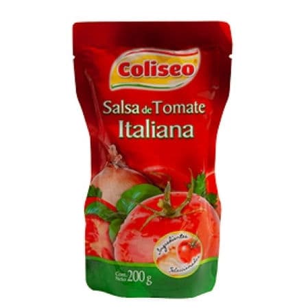 SALSA TOMATE ITALIAN 200GR COLISEO (PACK 6 UN)