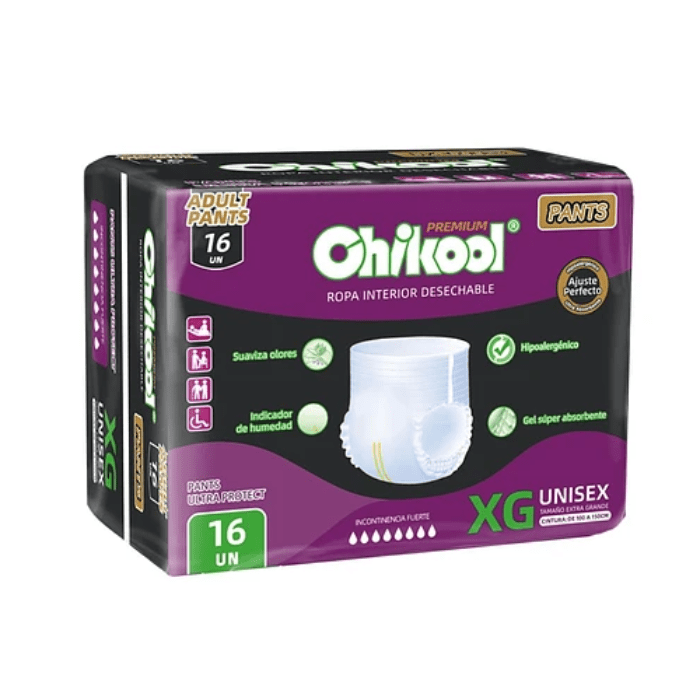 Pañal Chikool Pants Adulto XG - 64 Unidades