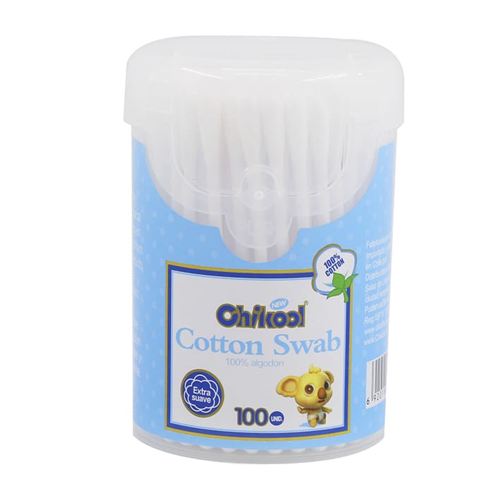 Varitas de algodón 100 un. Chikool