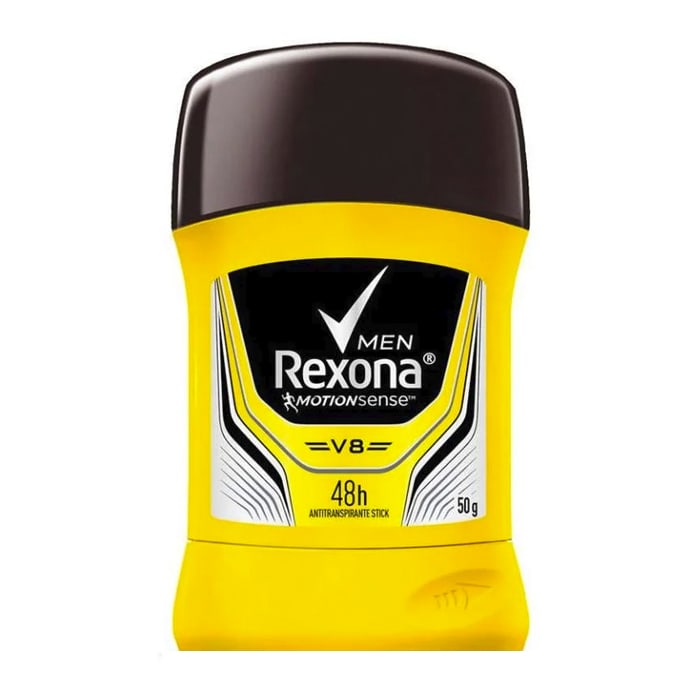 Desodorante V8 en Barra Hombre 50g. Rexona