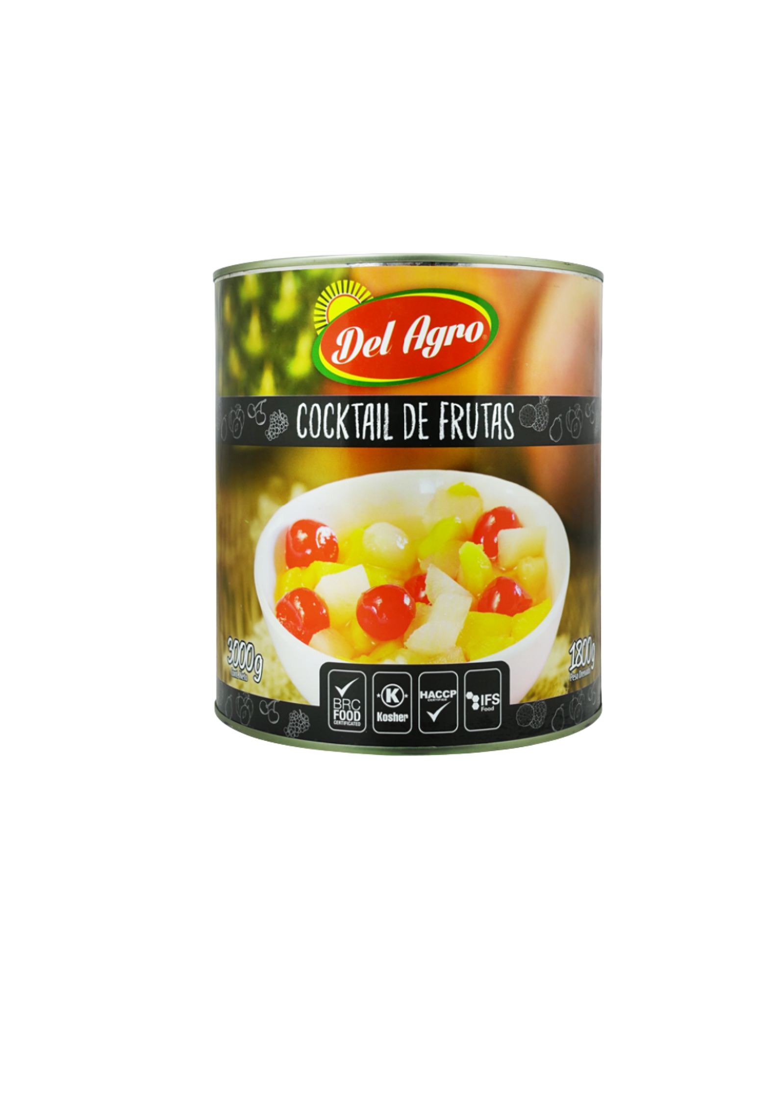 Cocktail de frutas 3 kg. Macro Food