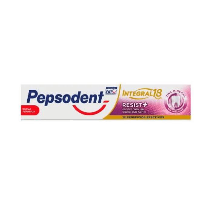 Crema Dental Integral 18 Resist+ 75ml. Pepsodent