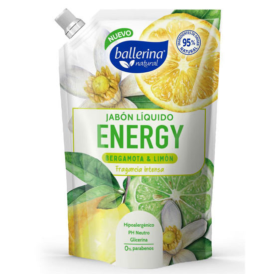 Ballerina Jabón Líquido Energy Doypack 750 ml