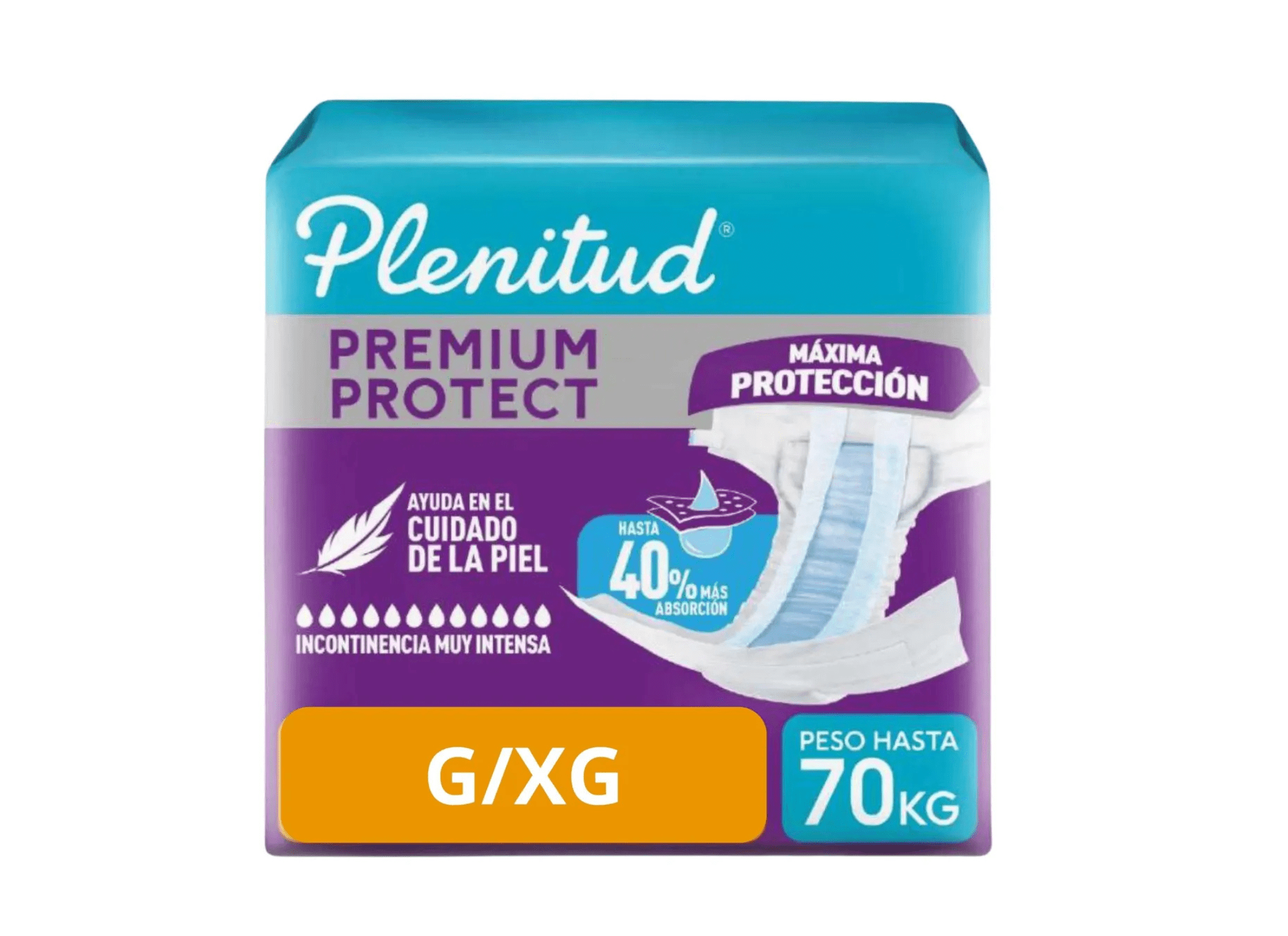 Pañal Adulto Protect Talla G/XG 8 un. Plenitud
