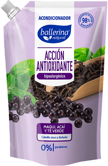 Acondicionador Doypack Sin Sal Maqui y Açaí 750ml Ballerina