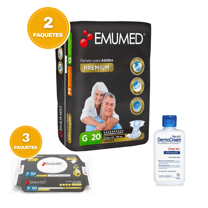 Pack Emumed Pañal Talla G