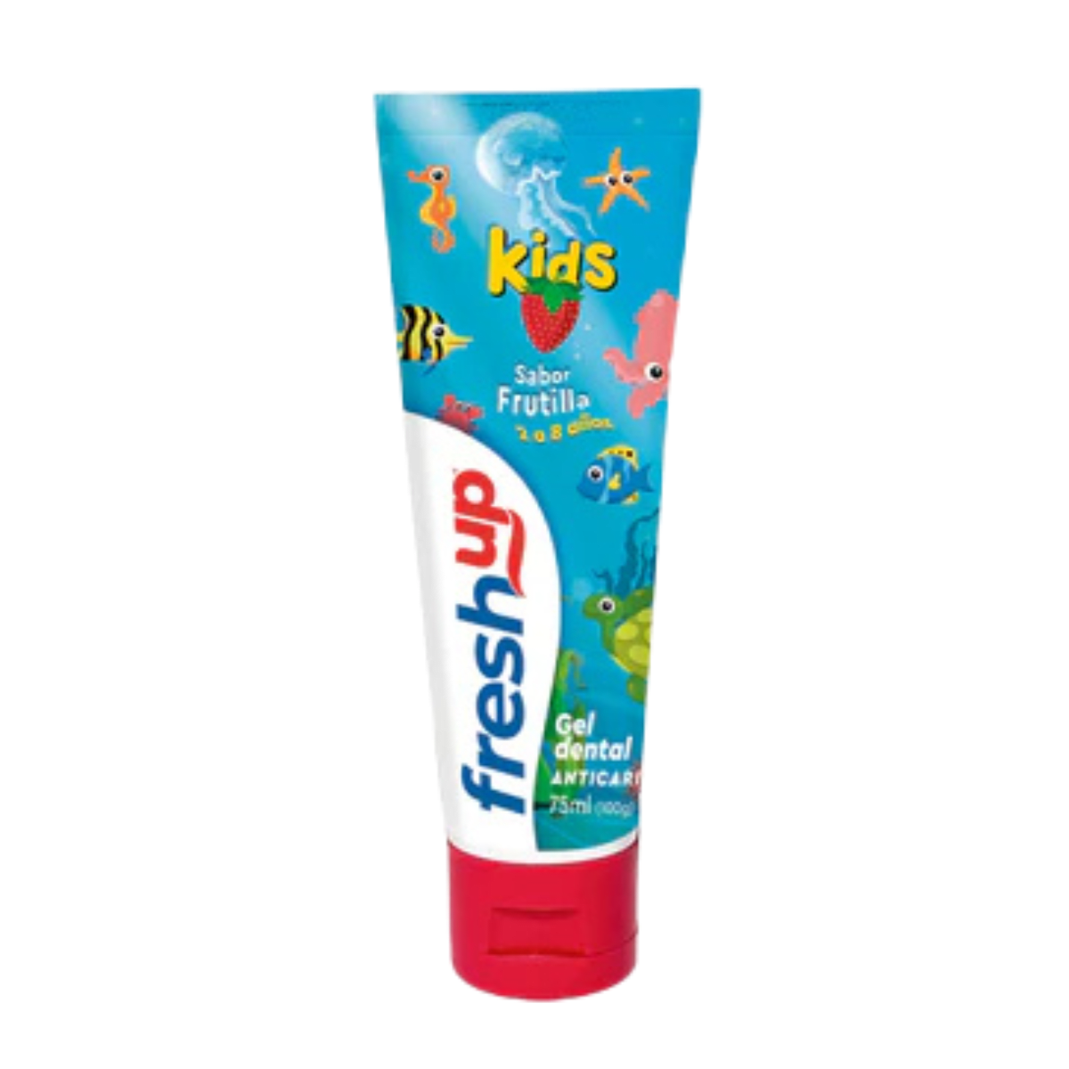 GEL DENTAL SABOR FRUTILLA FRESH UP TEENS x 90grs. FRESH UP