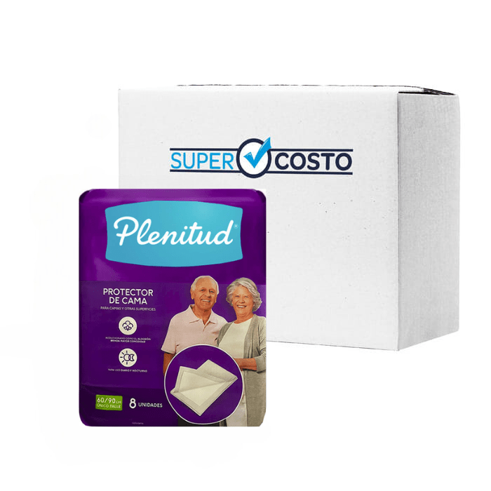 Caja 8 Paquetes Sabanilla Protector de Cama 8 un. Plenitud