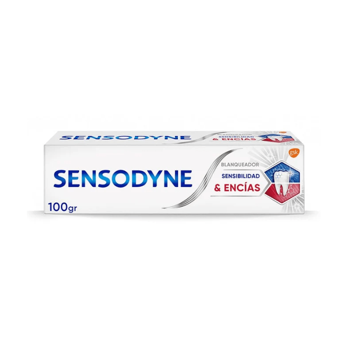 Crema Dental Sensibilidad y Encías Blanqueador 100 gr. Sensodyne