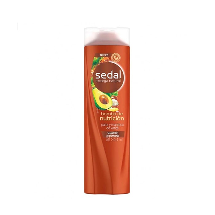 Shampoo Bomba De Nutrición 340ml. Sedal
