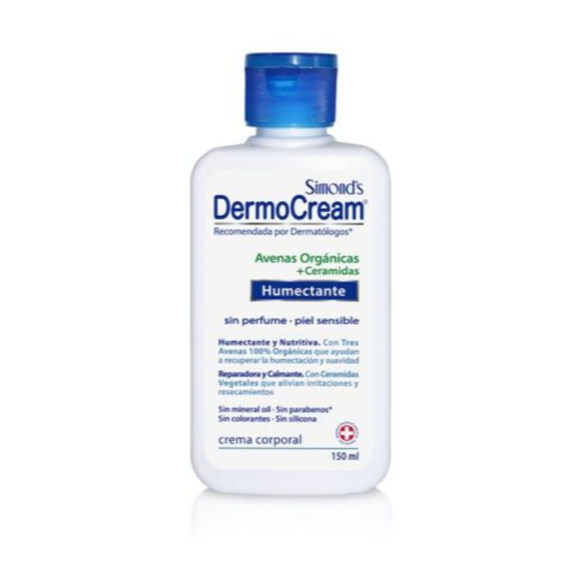 Crema Corporal Humectante Avena Orgánicas + Ceramidas 150ml. Simond's