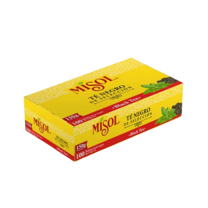 Té Negro 100 Un 150 Gr. Misol