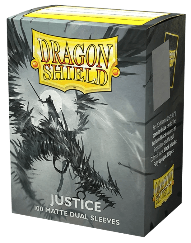 Dragon Shield - Protectores Standard Dual Matte Justice