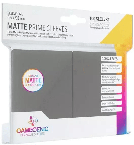 GameGenic - Gamegenic - Protectores Matte Prime Dark Grey