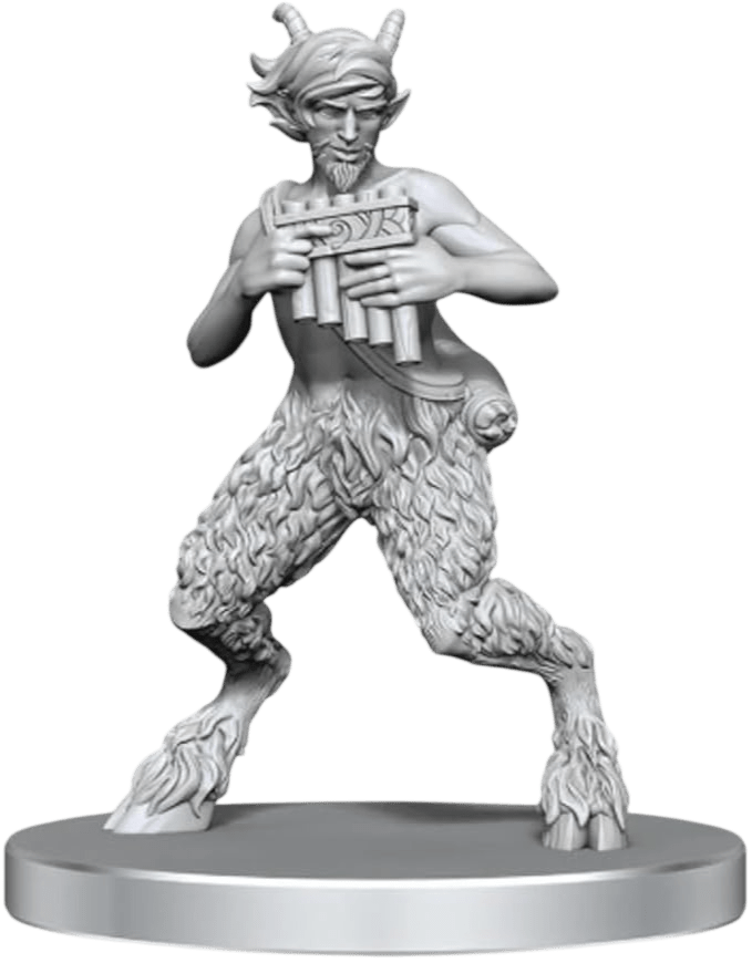D&D Miniatura - Satyr & Dryad