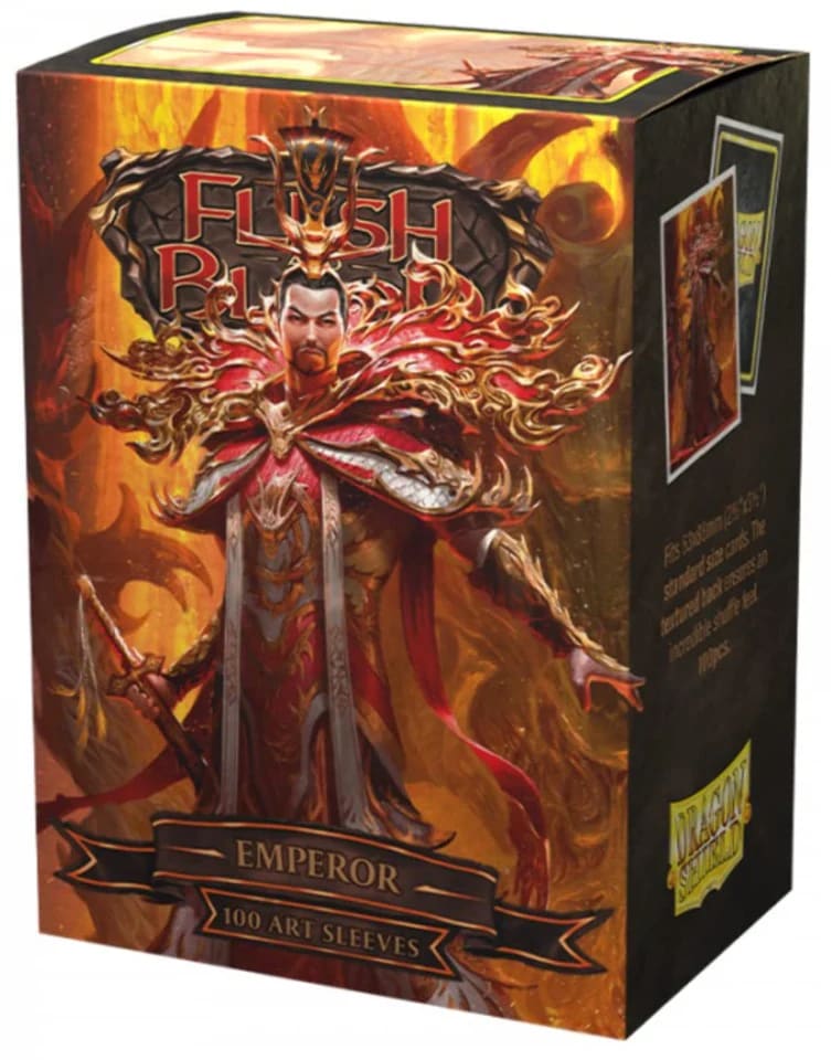 Dragon Shield - Protectores Standard Matte Art Flesh&Blood: Emperor