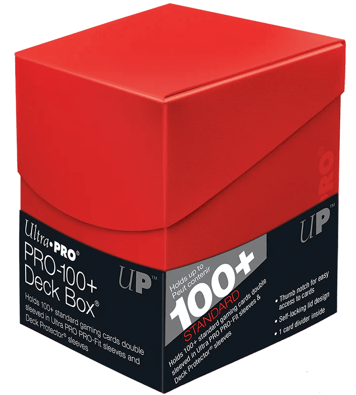 Ultra Pro - Deck Box Eclipse 100+ Apple Red