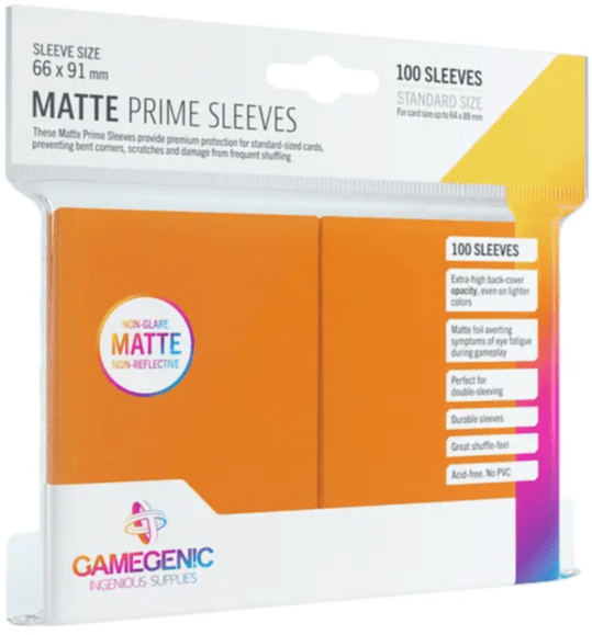 Gamegenic - Protectores Matte Prime Orange