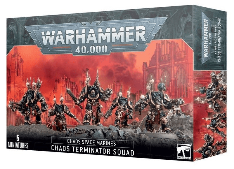 Chaos Space Marines - Chaos Terminator Squad