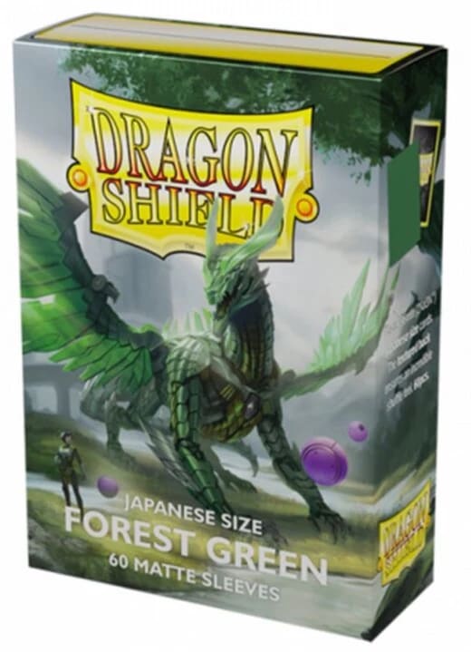 Dragon Shield - Protectores Japanese Matte Forest Green