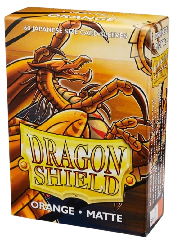 Dragon Shield - Protectores Japanese Matte Orange
