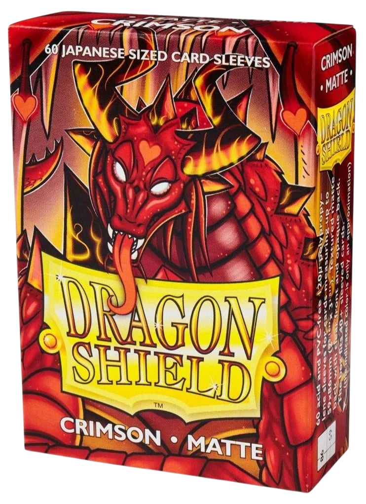Dragon Shield - Protectores Japanese Matte Crimson