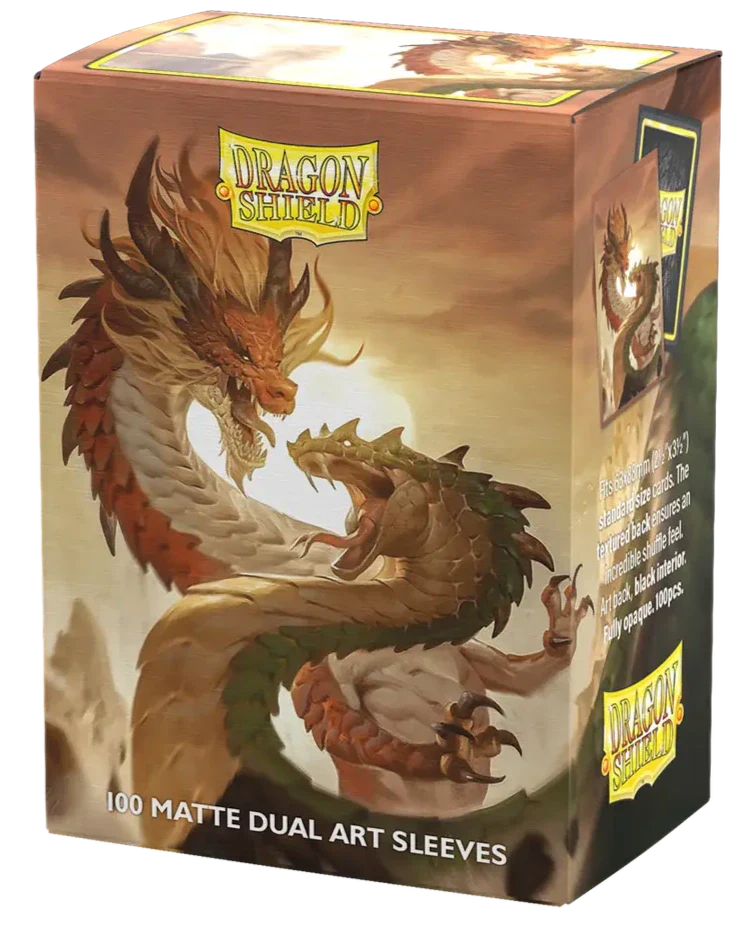 Dragon Shield - Protectores Standard Dual Matte Art Wood Sanke 2025