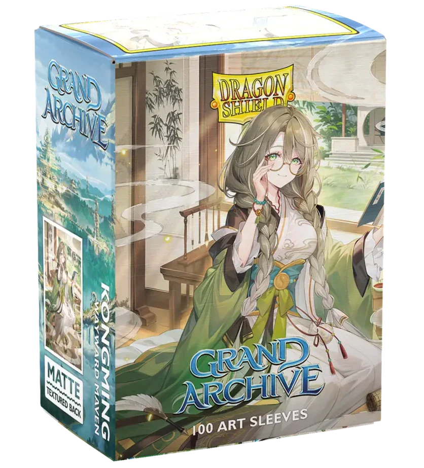 Dragon Shield - Protectores Standard Matte Art Grand Archive: Kongming