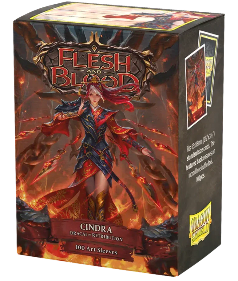 Dragon Shield - Protectores Standard Matte Art Flesh&Blood: Cindra