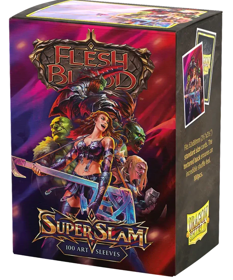 Dragon Shield - Protectores Standard Matte Art Flesh&Blood Super Slam