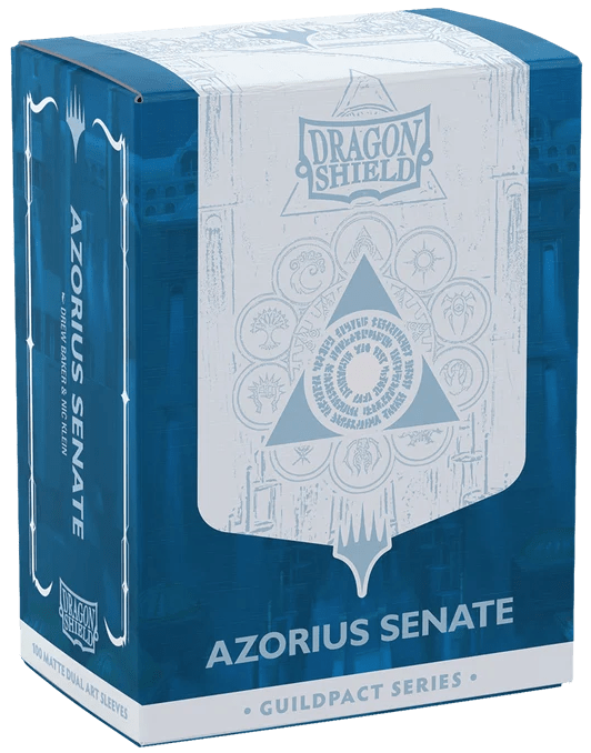 Dragon Shield - Protectores Matte Dual Art: Azorius Senate