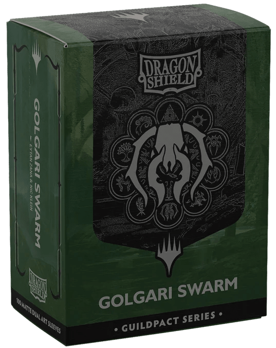 Dragon Shield - Protectores Matte Dual Art: Golgari Swarm