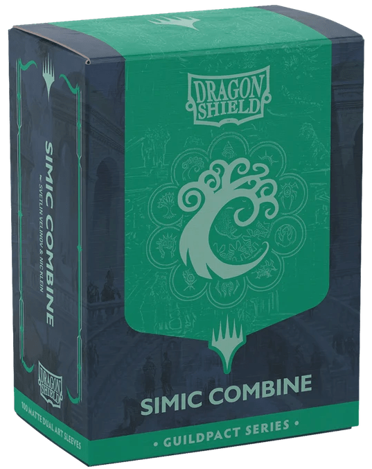 Dragon Shield - Protectores Matte Dual Art: Simic Combine