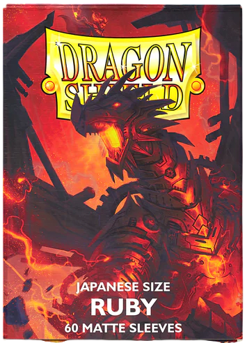 Dragon Shield - Protectores Japanese Matte Ruby