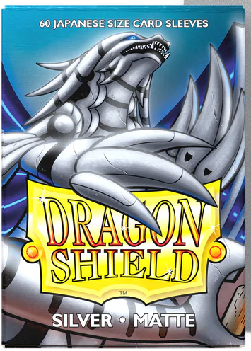 Dragon Shield - Protectores Japanese Matte Silver