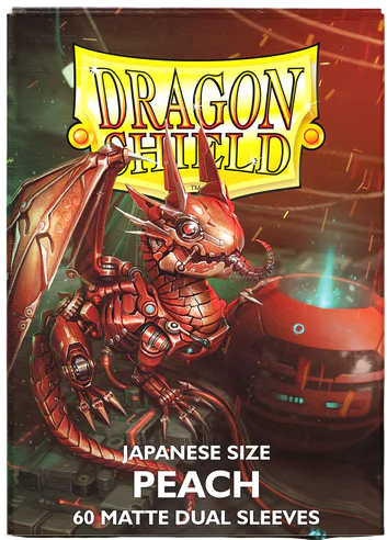 Dragon Shield - Protectores Japanese Dual Matte Peach
