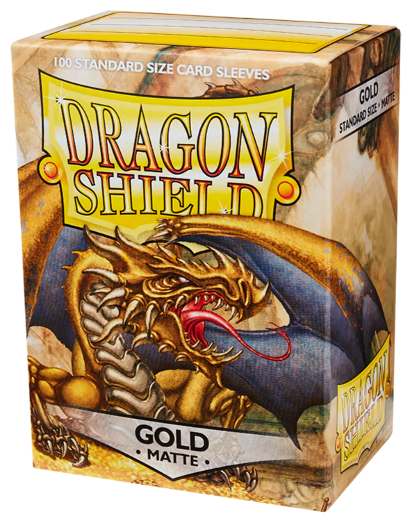 Dragon Shield - Protectores Standard Matte Gold