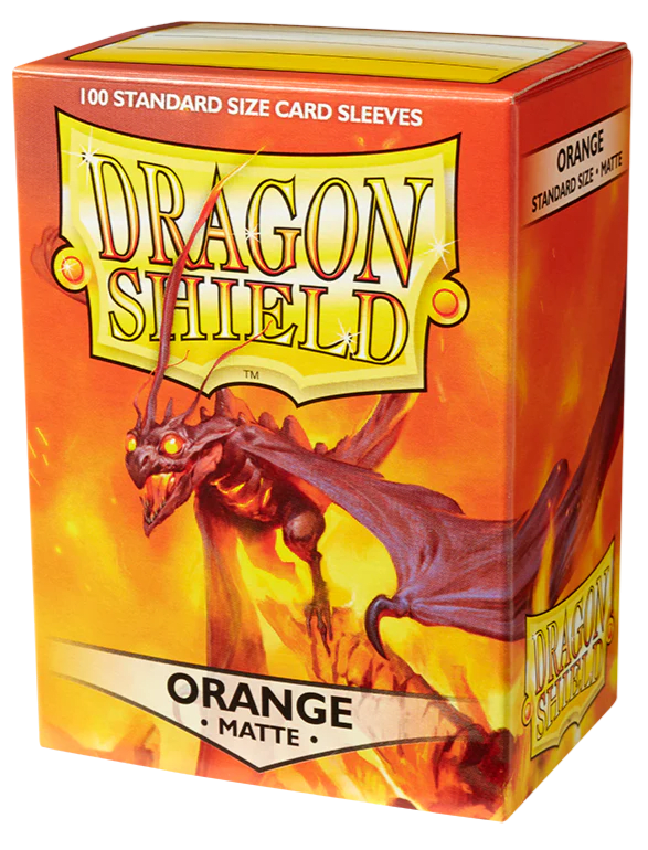 Dragon Shield - Protectores Standard Matte Orange