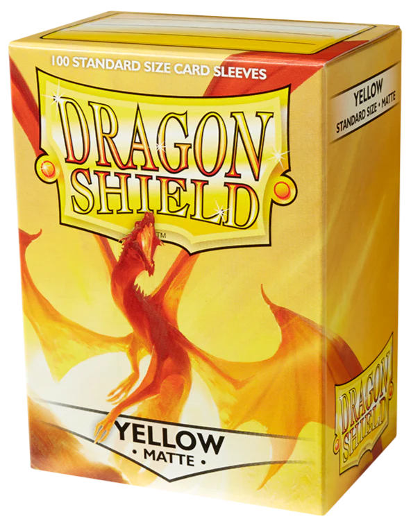 Dragon Shield - Protectores Standard Matte Yellow