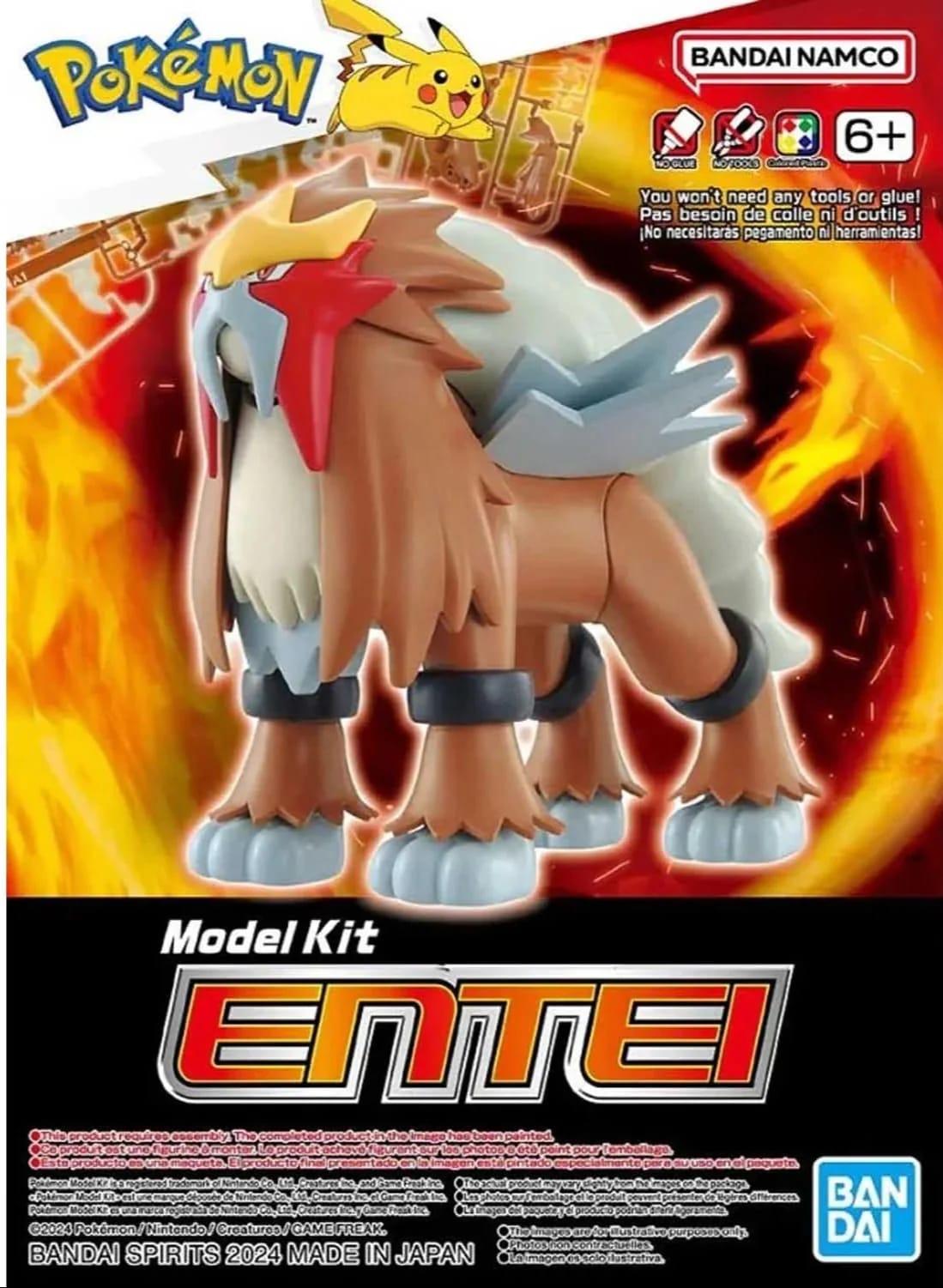 Pokémon  Model Kit Entei