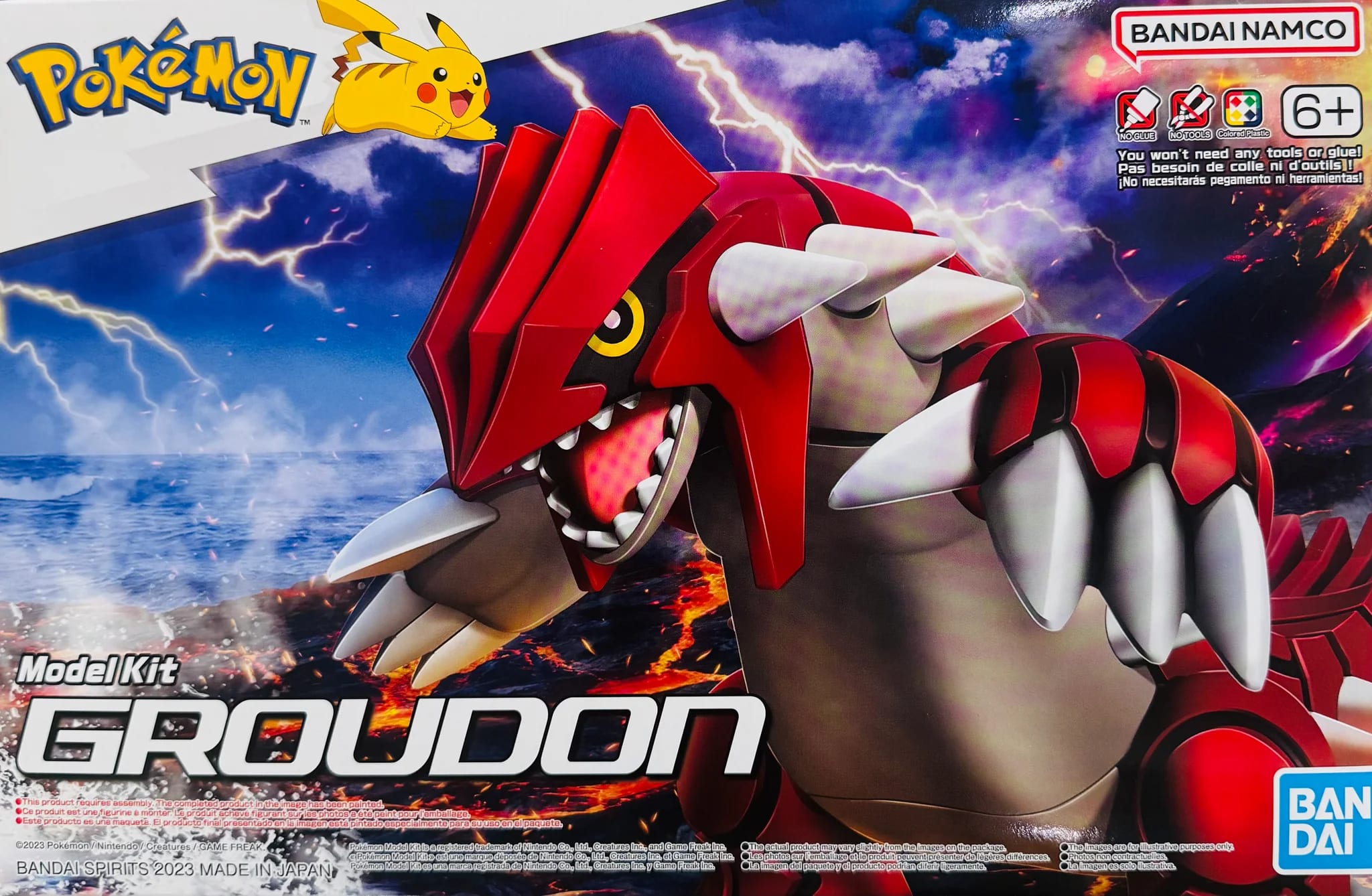 Pokémon  Model Kit Groundon