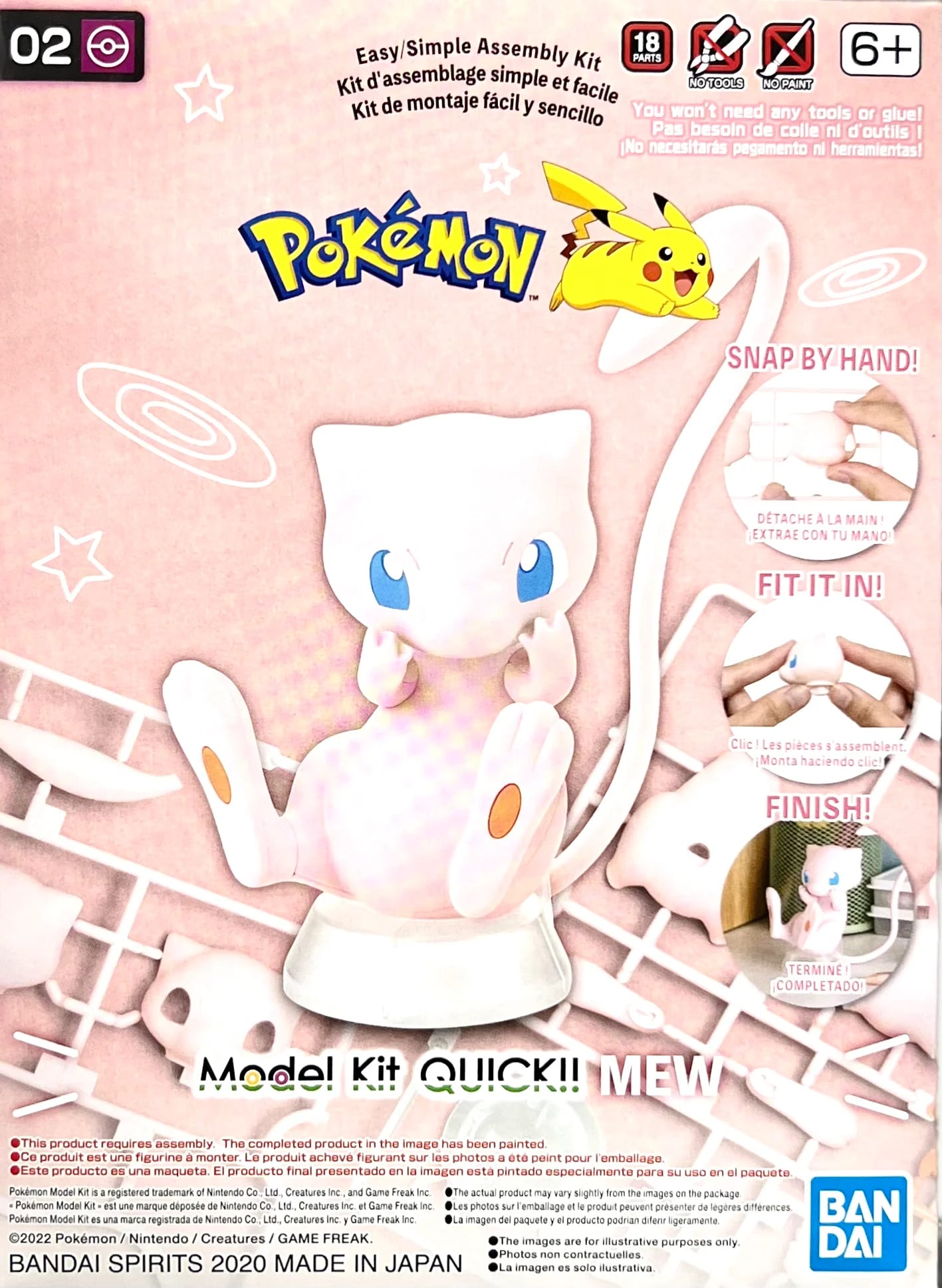 Pokémon Model Kit Quick!! 02 Mew