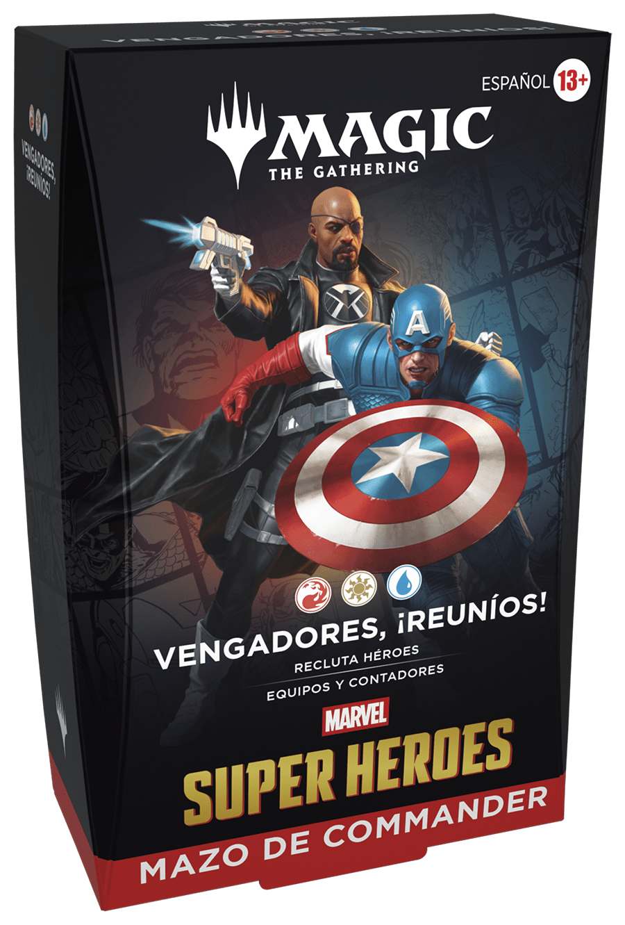 Commander Deck Marvel Super Heroes - Vengadores, ¡Reuníos!